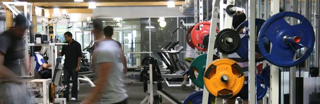 Aquatic and Fitness Centre gym facility at Footscray Park