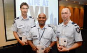 Victoria Police officers attended the Life at VU DVD launch