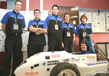 Students proud of their racing car engineering results
