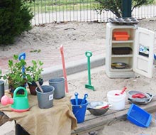 Werribee Children's Centre outdoor play area