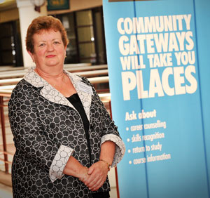 Christine Mountford at Hightpouint Shopping Centre