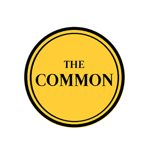 yellow circle with 'The Common' printed in it