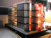 Fire test scale model