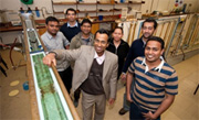 Water research facilities and staff
