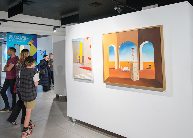 Alumni solo art exhibition opportunity Victoria University