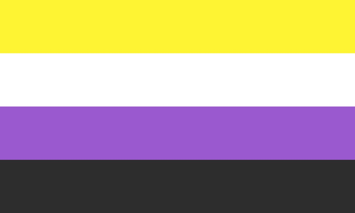 Non-Binary Flag 5 x 3 FT Non Binary Gender Queer Gay Pride Rainbow Genderqueer