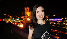 Award winning VU student Catherine Lou