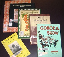 A selection of books from the PNG Collection.
