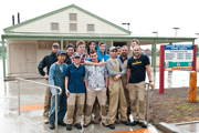 carpentry students