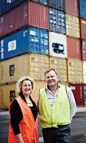 Dr Hermione Parsons and Mr Peter Van Duyn