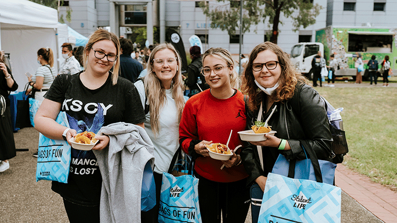  Students at O-Fest at St Albans campus
