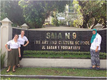 Maddy Connop on her placement in Indonesia