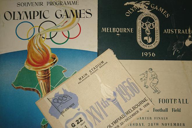 olympic games tickets and programs