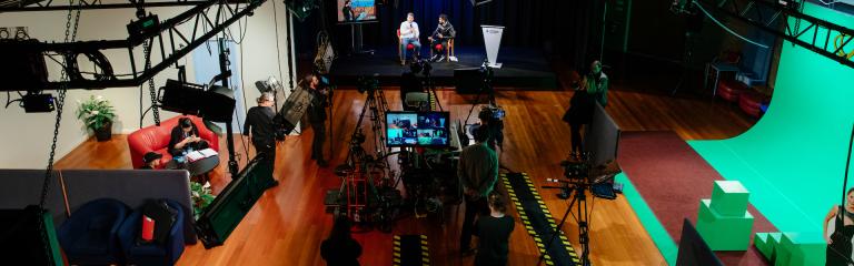  VU's television studio