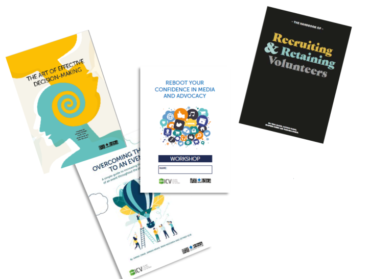  Collection of Aspire workbooks produced by participants