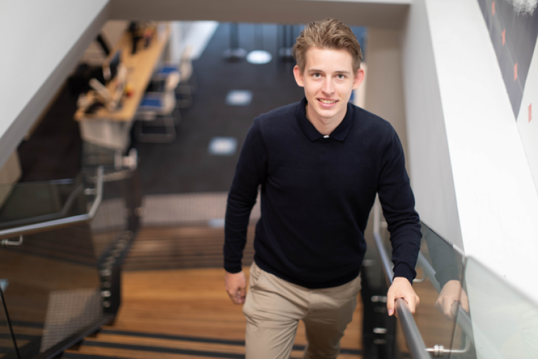  Denis Rastorugujev is completing a Bachelor of Information Technology at VU Sydney