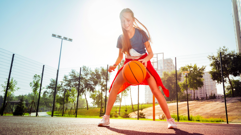 Evidence shows physically literate girls do twice as much activity than those who are not. VU kids sport and fitness training online