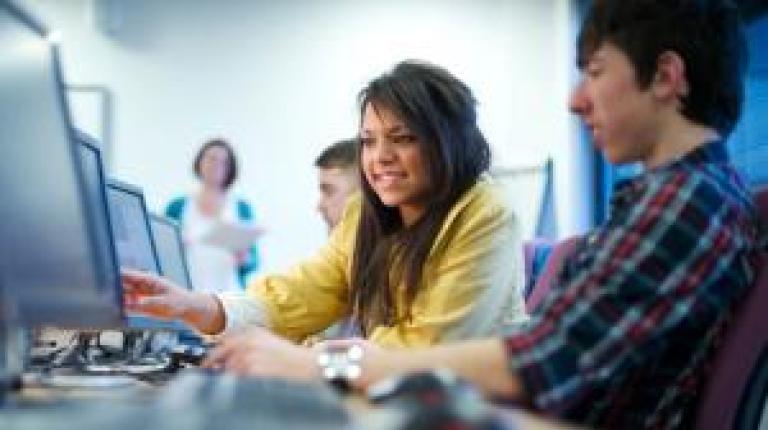  VU College students study the Diploma of Information Technology.