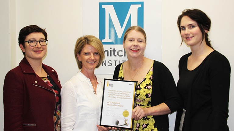 Entrepreneurial learning project recognised by ACEL National Leadership Award