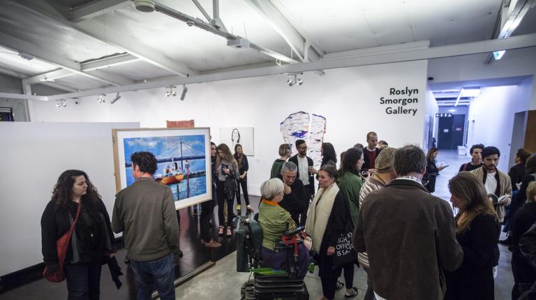 Footscray Art Prize opening in 2017 at the Footscray Community Arts Centre