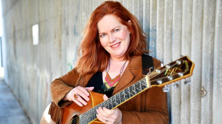 Sherry Rich with guitar