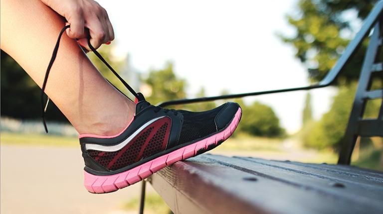 jogging shoes