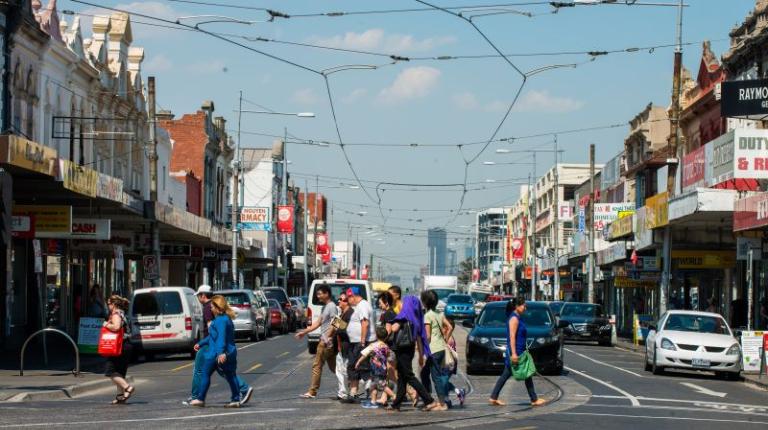 Footscray street scene