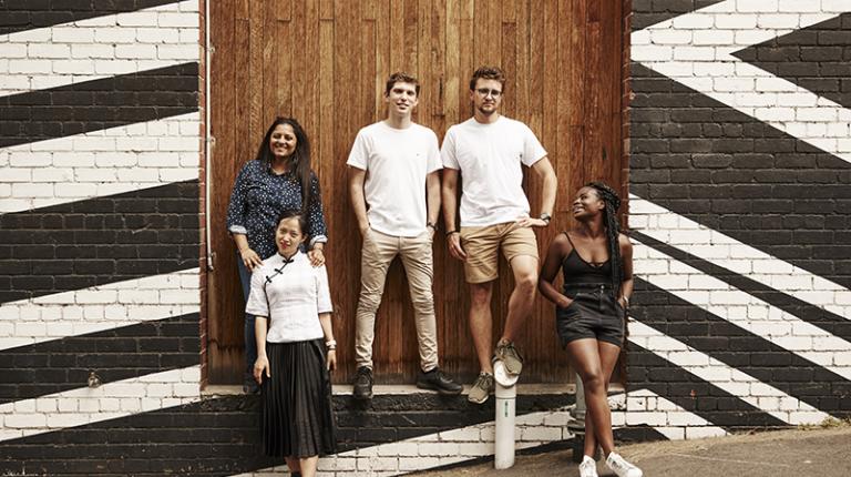 Students from different cultural backgrounds in Footscray