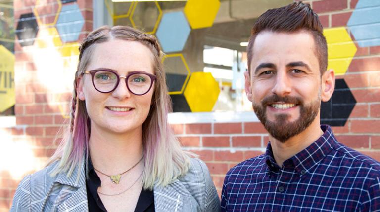 Jessi Dillon and Ghaith Zakaria Jessi Dillon and Ghaith Zakaria, learning designers