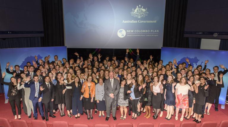 New Colombo Plan scholarship recipients