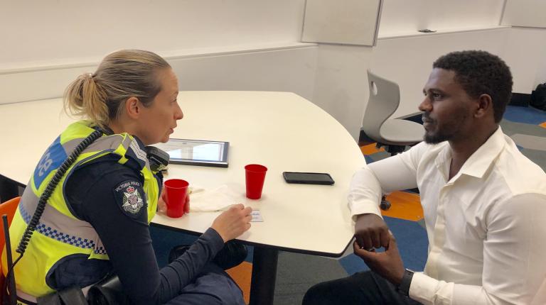 Image: Kate Savage VicPol Diversity Recruitment Program