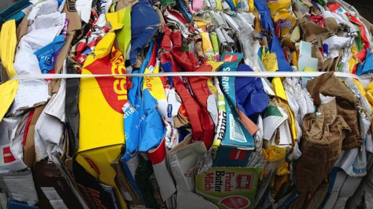 Waste packaging