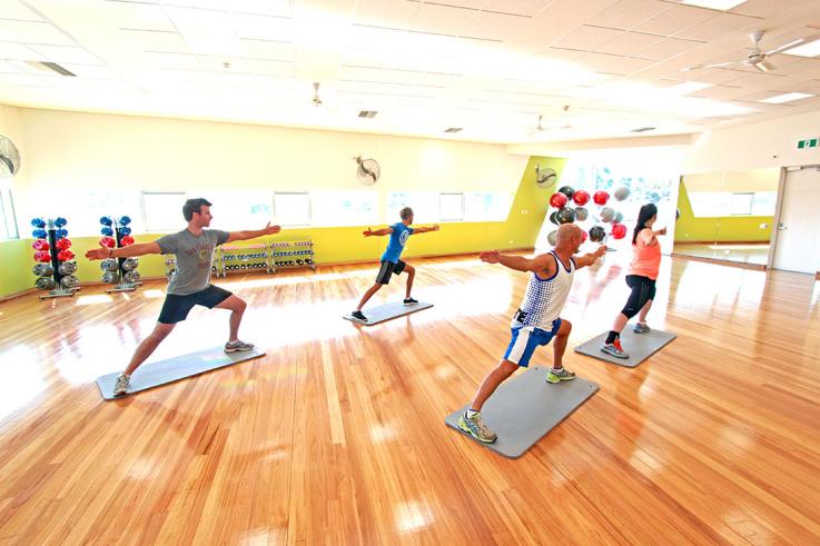 Yoga class at St Albans