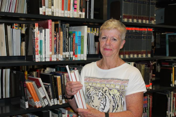 Joan Oliver, 70, the state's oldest VCE student