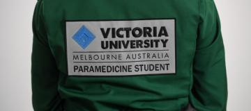  back of paramedic uniform