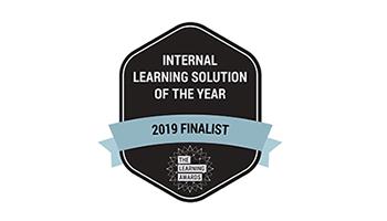 Internal Learning solution of the Year 2019 finalist logo