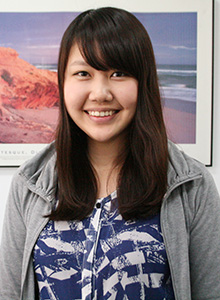 Akiho Kano, VU English student from Japan
