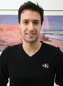 Federico Vavala', VU English student from Italy
