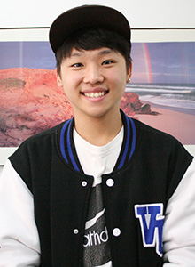 Jeongun Mun, VU English student from Korea